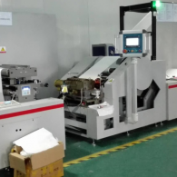 Narrow width multifunctional hot melt adhesive coating die cutting composite machine (regular&UV type) Narrow width multifunctional hot melt adhesive coating die cutting composite machine (regular&UV type)