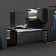 Circular pressing and positioning hot stamping machine Circular pressing and positioning hot stamping machine